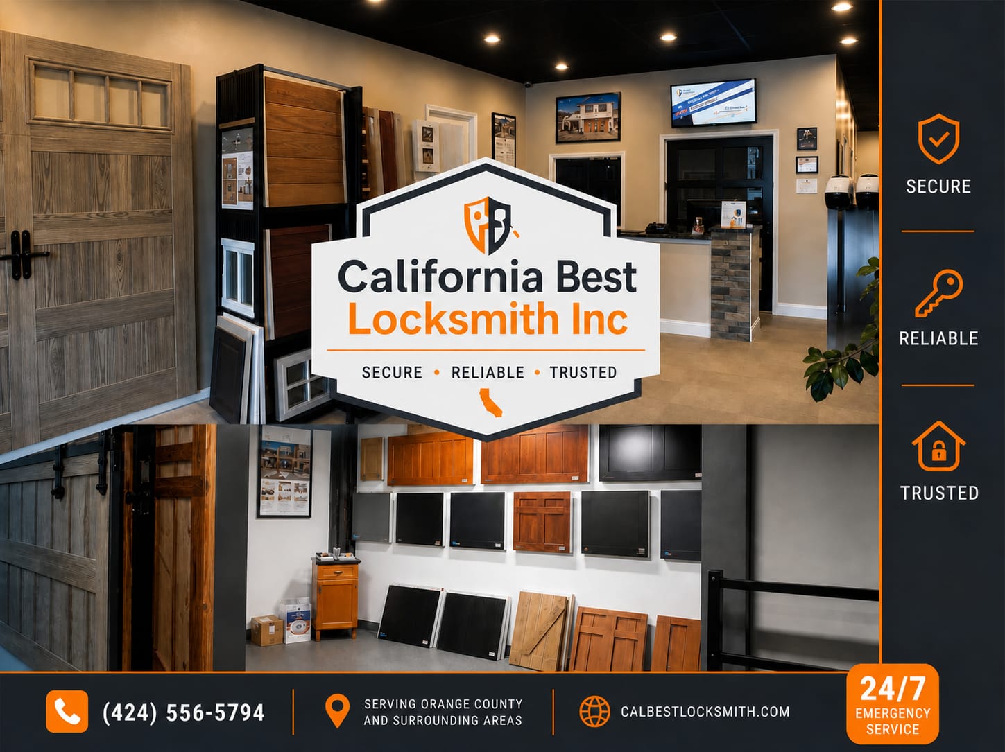 Locksmith hardware display